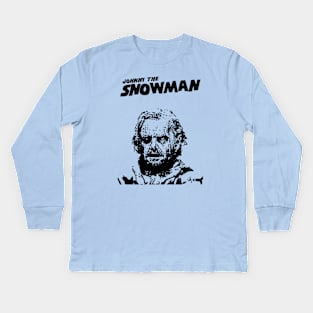 Christmas Johnny. The Shining Kids Long Sleeve T-Shirt